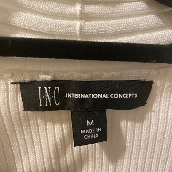 INC vneck sweater NWT - Picture 3 of 4